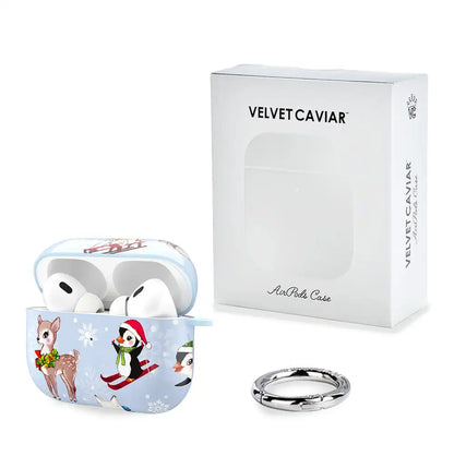 Winter Wonderland Baby Animals AirPod Case