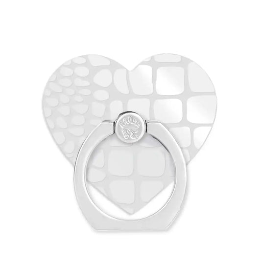 White Croc Phone Ring