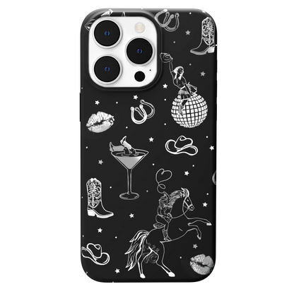 Disco Cowgirl iPhone Case