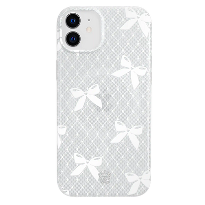 Vintage Lace Bows iPhone Case