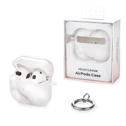 Carrara Marble AirPod Case