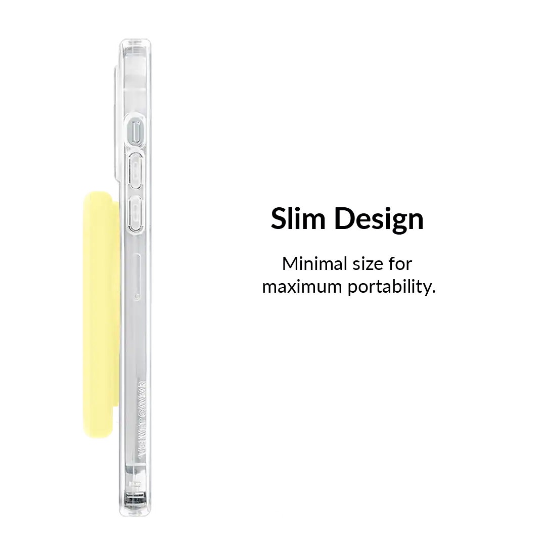 Yellow Portable MagSafe Charger Power Pack