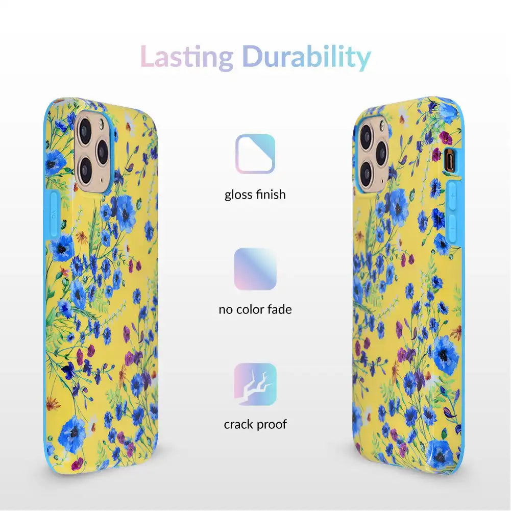 Yellow Wildflowers iPhone Case