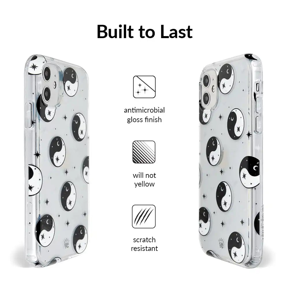 Yin & Yang Clear iPhone Case