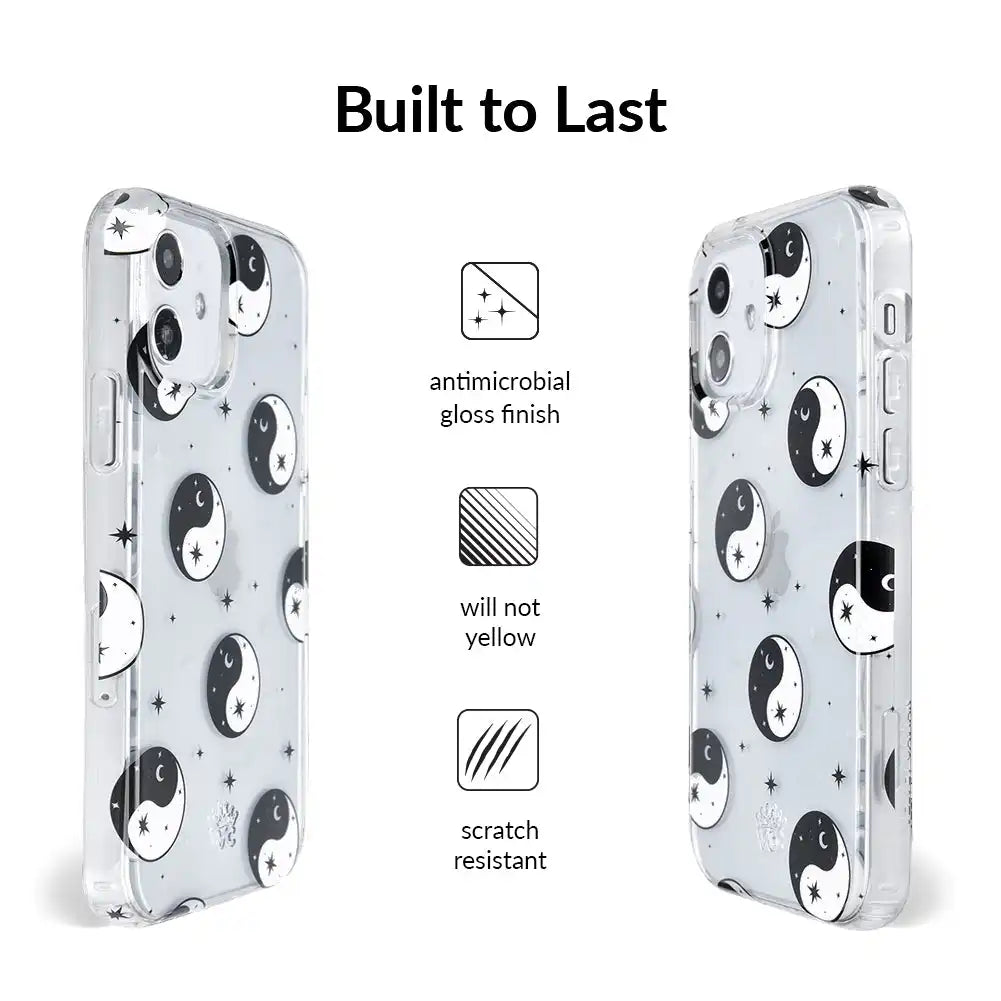 Yin & Yang Clear iPhone Case