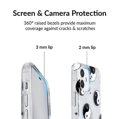 Yin & Yang Clear iPhone Case